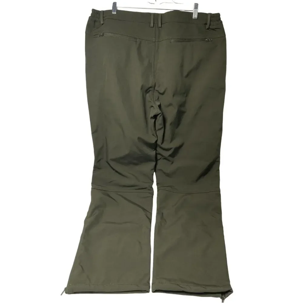 CK Olive Green‎ Outdoor Sport Activity Cold Weather Waterproof Pants 38 - Picture 7 of 7